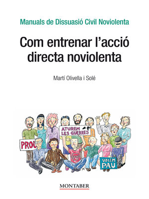 cover image of Com entrenar l'acció directa noviolenta